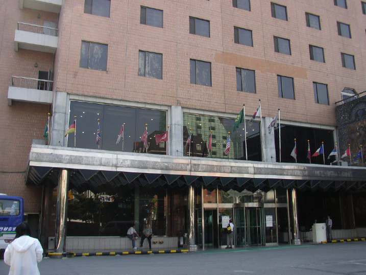 慶南観光ホテル・入り口